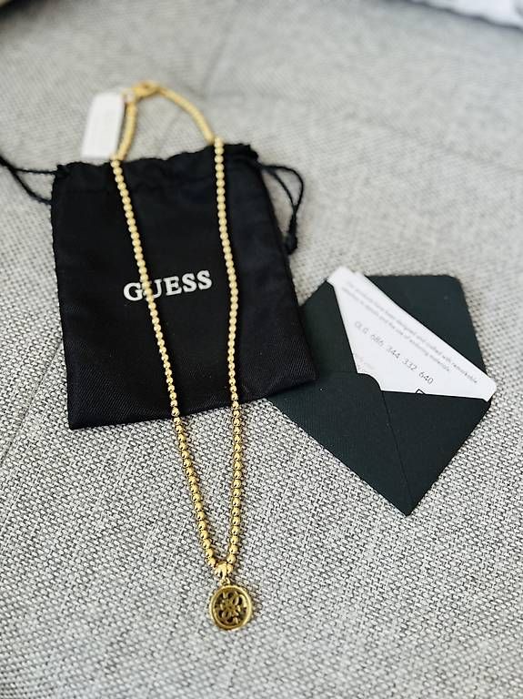 Catenine: GUESS collier en or tout neuf – Usato da Echallens venduto da fayetrahel 1