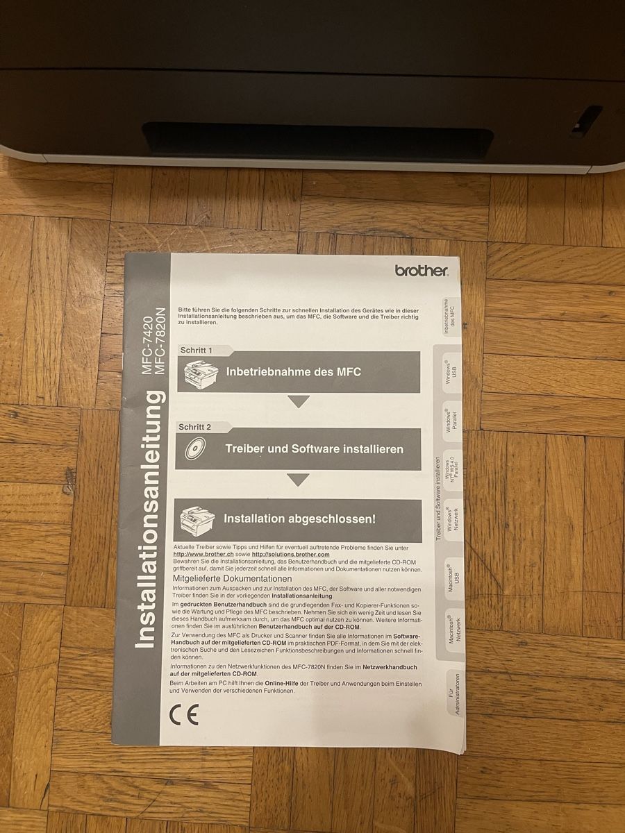 Brother Stampanti: Brother MFC-9970CDW Farblaser Multifunktionsdrucker + Toner – Usato da Zürich venduto da hus_qz9f 2