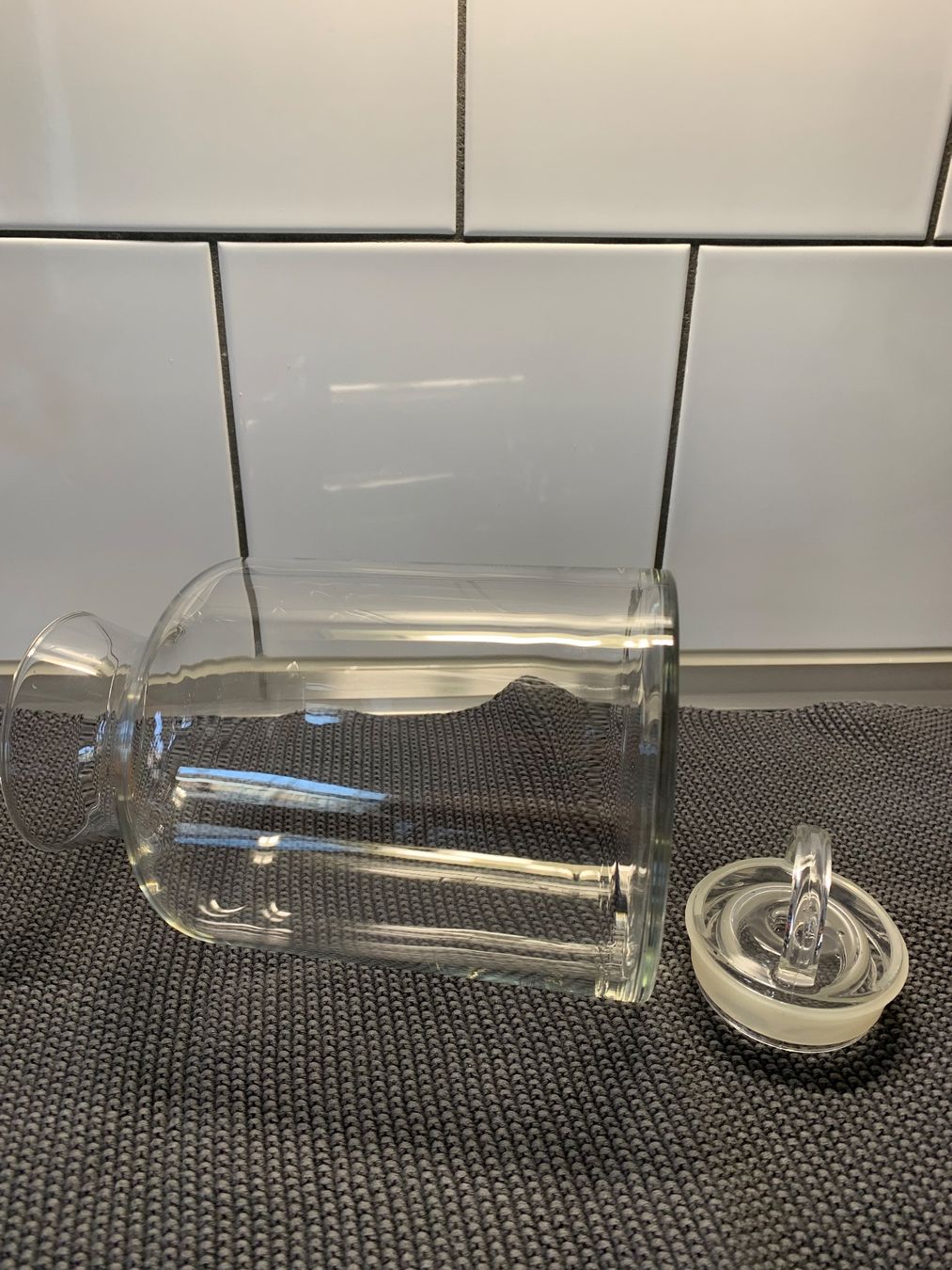 Bicchieri: Vorratsdose mit Deckel, Glas – Nuovo (secondo la descrizione) da Winterthur venduto da Dagmar-Steffen011 3