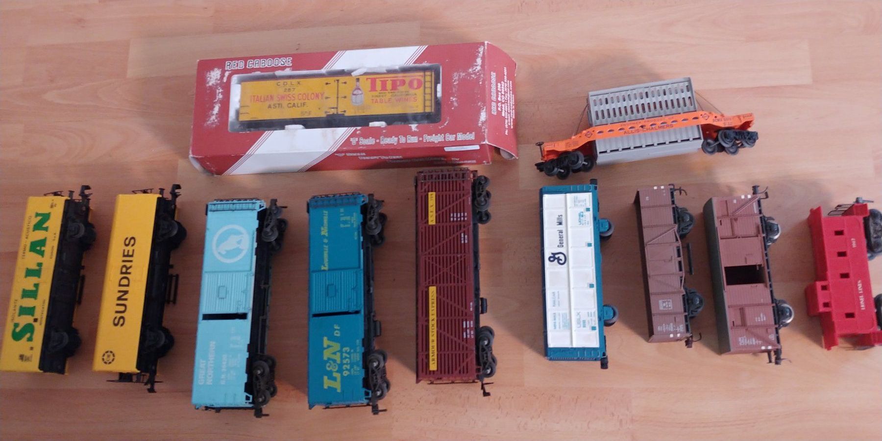 Modellini di ferrovie: Verschiedene Güterwagen 0 – Usato da Waltenschwil venduto da Ardnas007 1