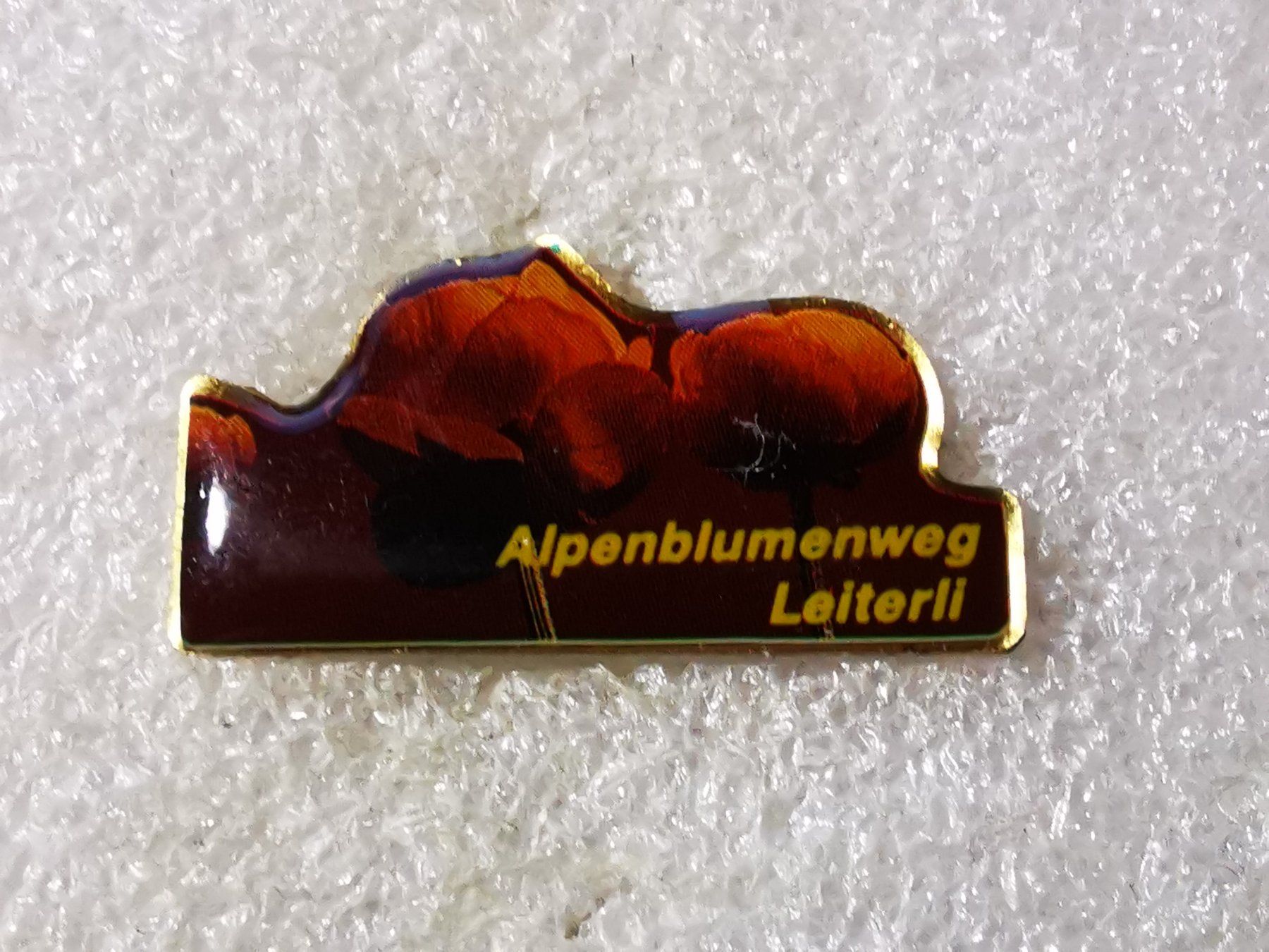 Placchette & Badge: Ansteckpin 56: Alpenblumenweg Leiterli – Usato da Oppligen venduto da Pin-Fall-Shop