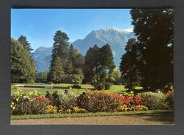 AK Bad Ragaz Kurpark mit Falknis
