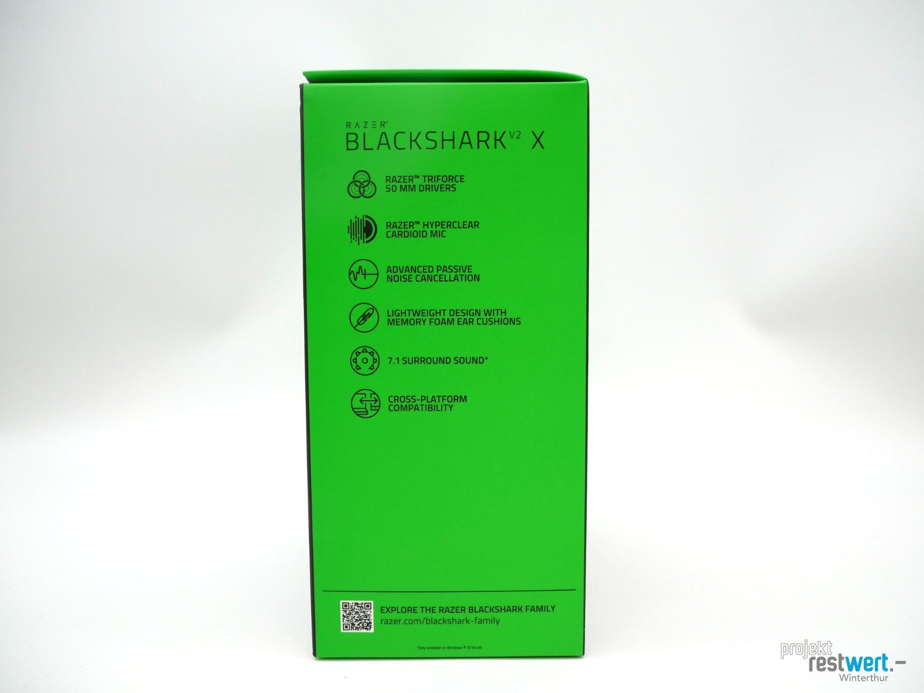 Razer Cuffie: RAZER BlackShark V2 X Headset Schwarz – Nuovo (secondo la descrizione) da Winterthur venduto da Restwert_Winterthur 6