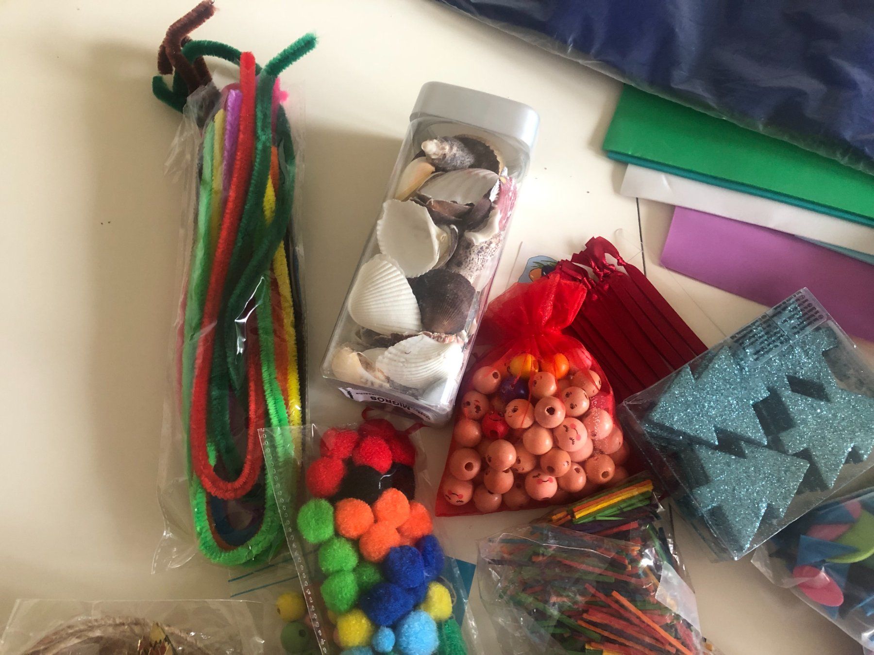 Kit bricolage: Bastelmaterial viele diverse Artikel – Nuovo (secondo la descrizione) da Bassersdorf venduto da sammelfloh 2