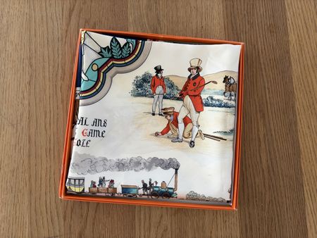 Hermès Paris Carré 90 „The Royal and Ancient Game of Golf“