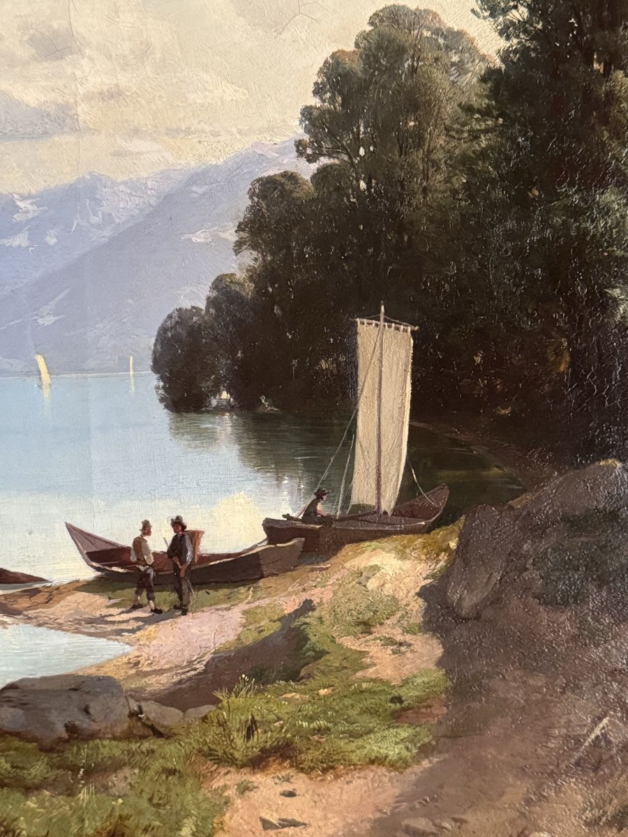 Dipinti: Oelgemälde Friedrich Zimmermann 1823-1915 – Usato da Mezzovico venduto da bauhaus70 1