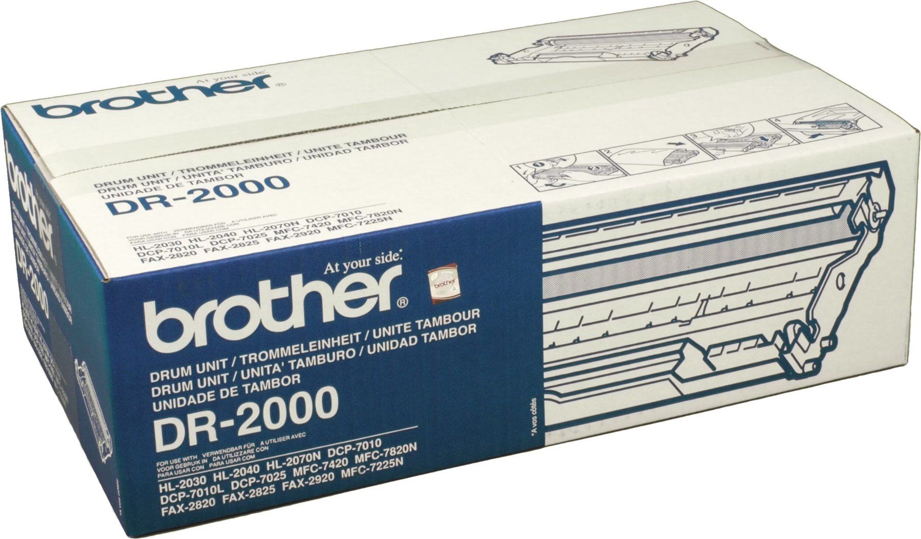 Brother Cartucce per stampanti & toner: Brother DR-2000 Ersatztrommeleinheit – Nuovo e nell'imballaggio originale da Pfäffikon SZ venduto da chianmaijoey