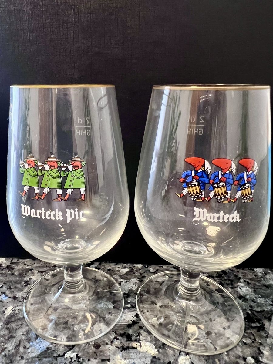 Warteck Verres: 6 Warteck Biergläser Basel im Set mit Originalkarton – Neuf avec emballage d'origine à Rünenberg par ben_2fvf 1