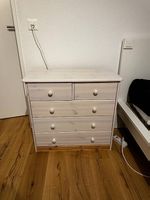 Weisse Kommode mit 5 Schubladen  78 × 35 × 73 cm