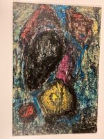 Erwin Stählin 1968 (1901-1970) abstraktes Gemälde Bild 19