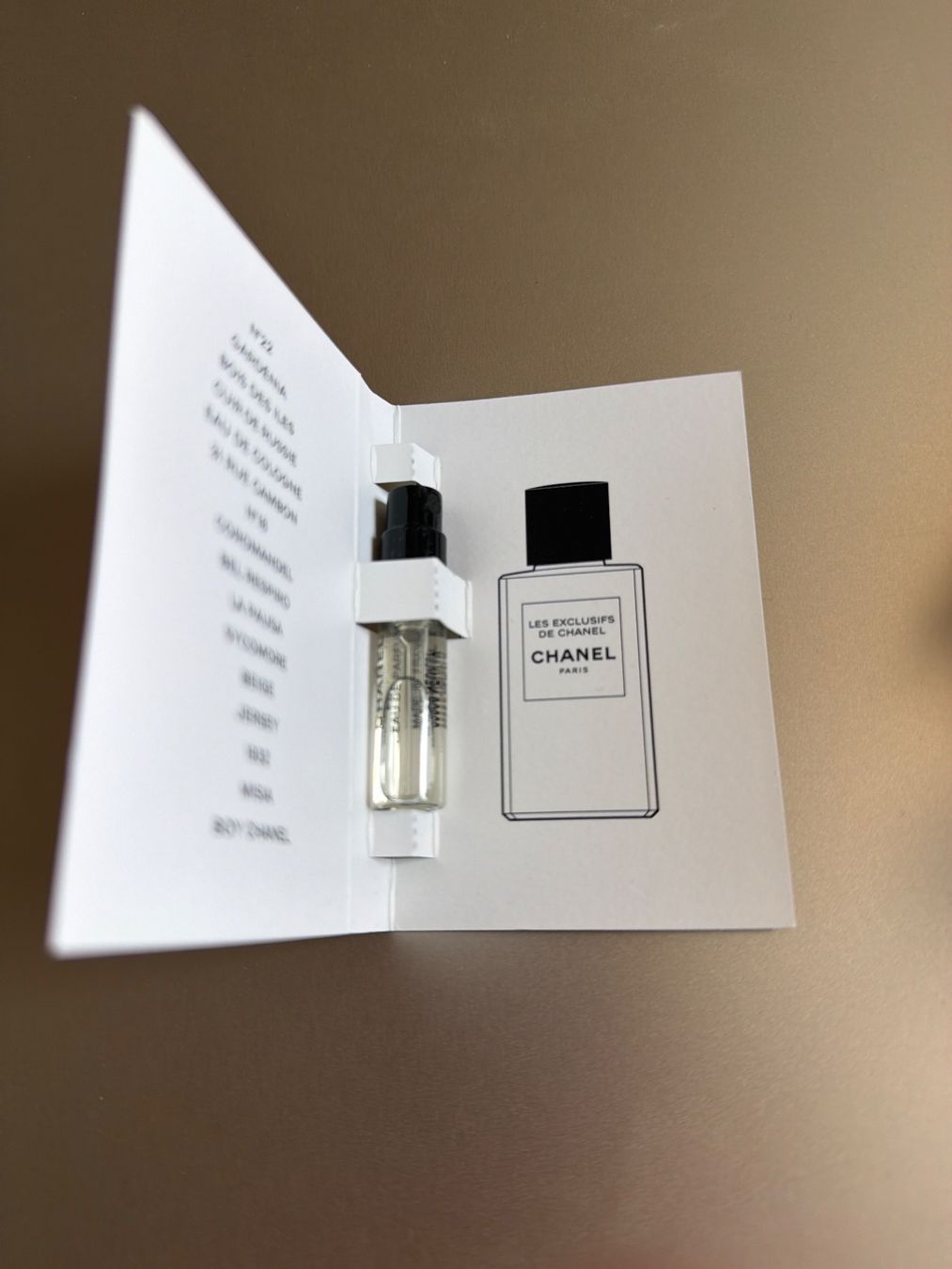 Chanel Profumi & Eau de Toilette: Chanel Les exclusifs - No18 - échantillon 1,5ml Neuf – Usato da fey venduto da Caductilometre 1