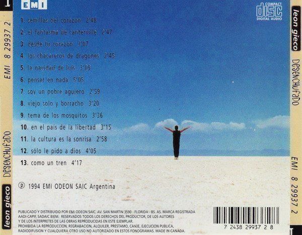 CD: LEON GIECO (CD) Desenchufado – Usato da Zürich venduto da Tarafo5 1