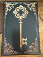 Notizheft-Notizbuch-antiker Schlüssel-Erinnerungen-Schreiben