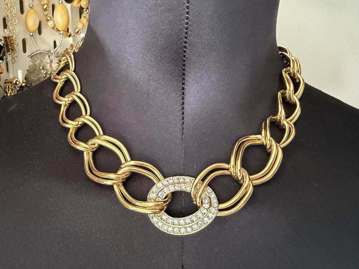 Catenine: Vintage Halskette Luxus Modeschmuck – Usato da Lamone venduto da LaCantinaMagica 4