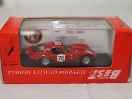 ALFA ROMEO TZ2 NURENBERGRING 1966 ADAMICH-ZEOCOLO' I 1:43