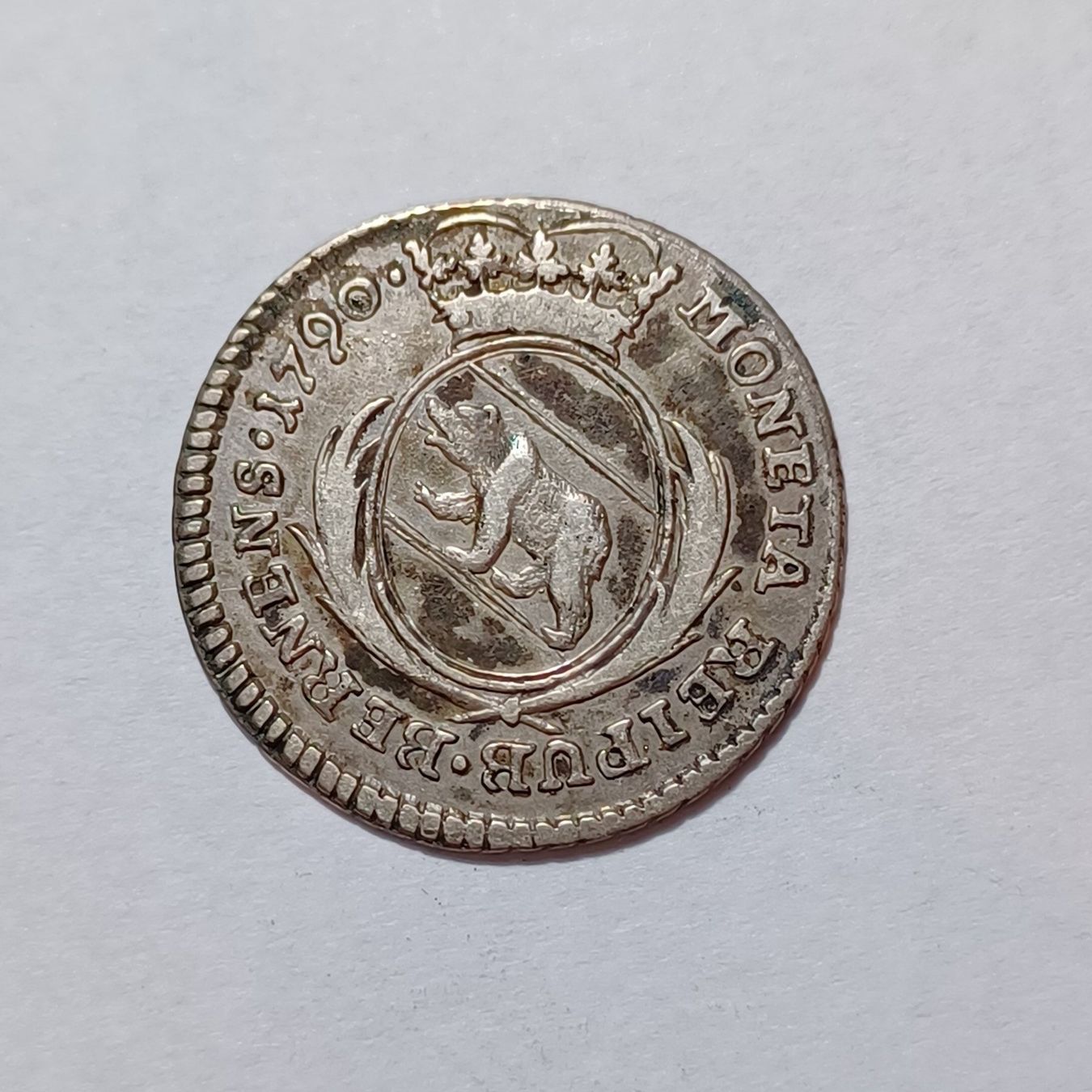 Tutti le monete: 10 Kreuzer 1790 Bern – Usato da Pfäffikon ZH venduto da Schweizer_Muenzen