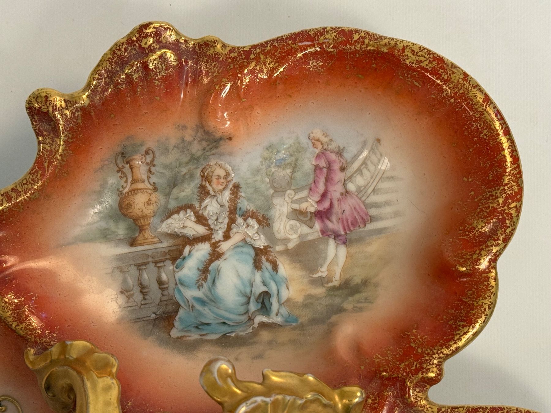 Ciotole: Porzellan Prunkschale mit Golddekor – Usato da Itingen venduto da uhu777 3