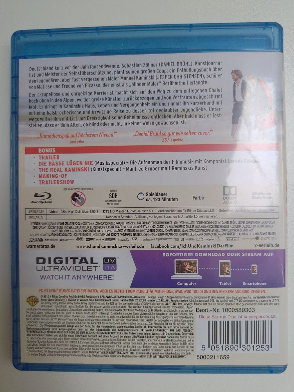 Tutti i DVDs: Ich und Kaminski – Usato da Liestal venduto da Kratzilla 2