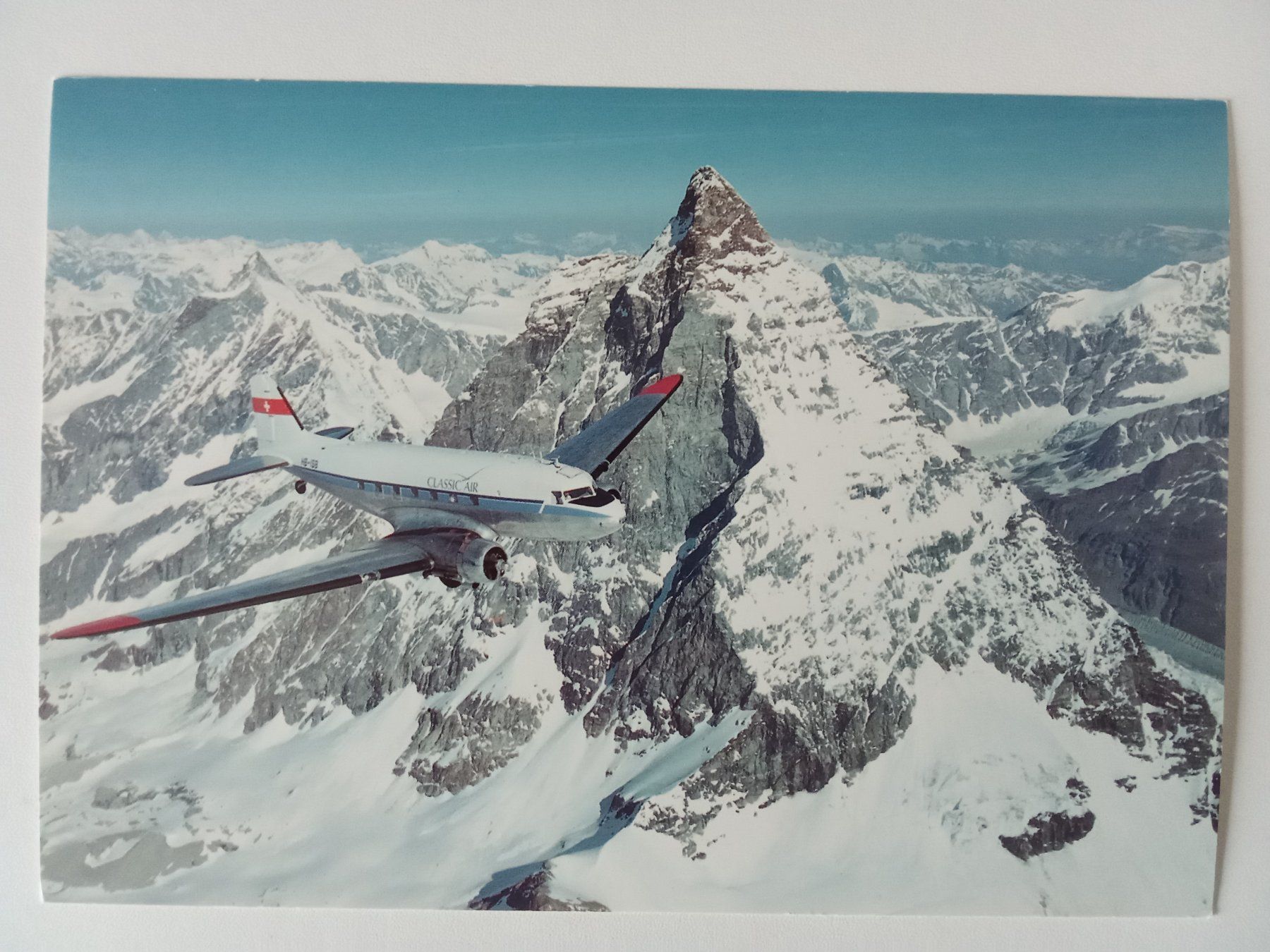 Cartoline postali: Aviatik 3 grossformatige Ansichtskarten der Classic Air DC-3 – Nuovo (secondo la descrizione) da Bilten venduto da Bora3 1