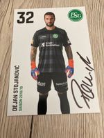 Dejan Stojanovic St.Gallen original Autogramm Karte 2018/19