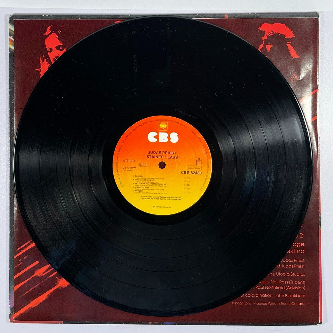 Dischi in vinile: LP: JUDAS PRIEST - Stained Class (1978) – Nuovo (secondo la descrizione) da Frenkendorf venduto da Yard-Sale-2000 4