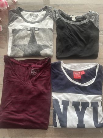 4 T-Shirts -Converse Forever 21 etc. Grösse L 🌸