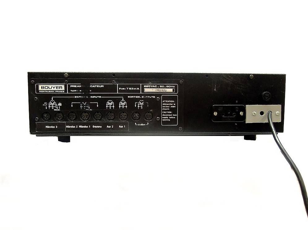 Strumenti musicali: BOUYER AP 15 B [ID 1126] – Usato da St. Gallen venduto da RR_SonicDesign 1