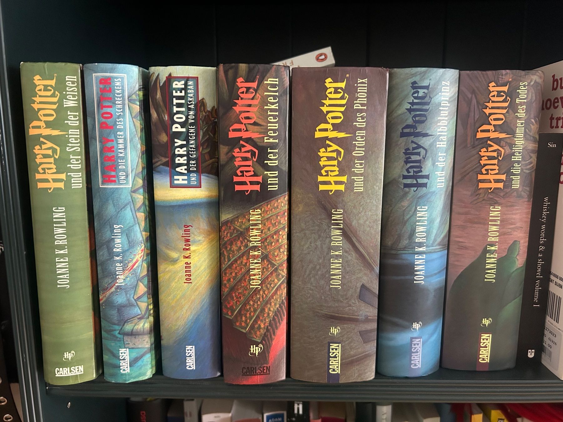 Libri: Harry Potter Buchserie komplett – Usato da Bern venduto da nin_hnz5