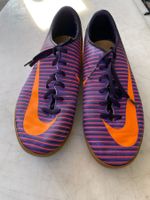 Nike Mercural X Hallenschuhe blau-orange Grösse EU 38.5