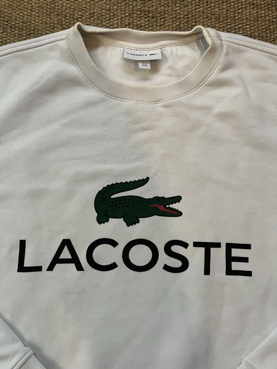 Lacoste Maglioni & Felpe: Lacoste pull coton, taille M, parfait pour l'automne – Usato da Baulmes venduto da resel_.tm 1