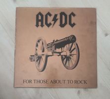 AC/DC Vinyl LP For Those About To Rock - gebrauchter Zustand