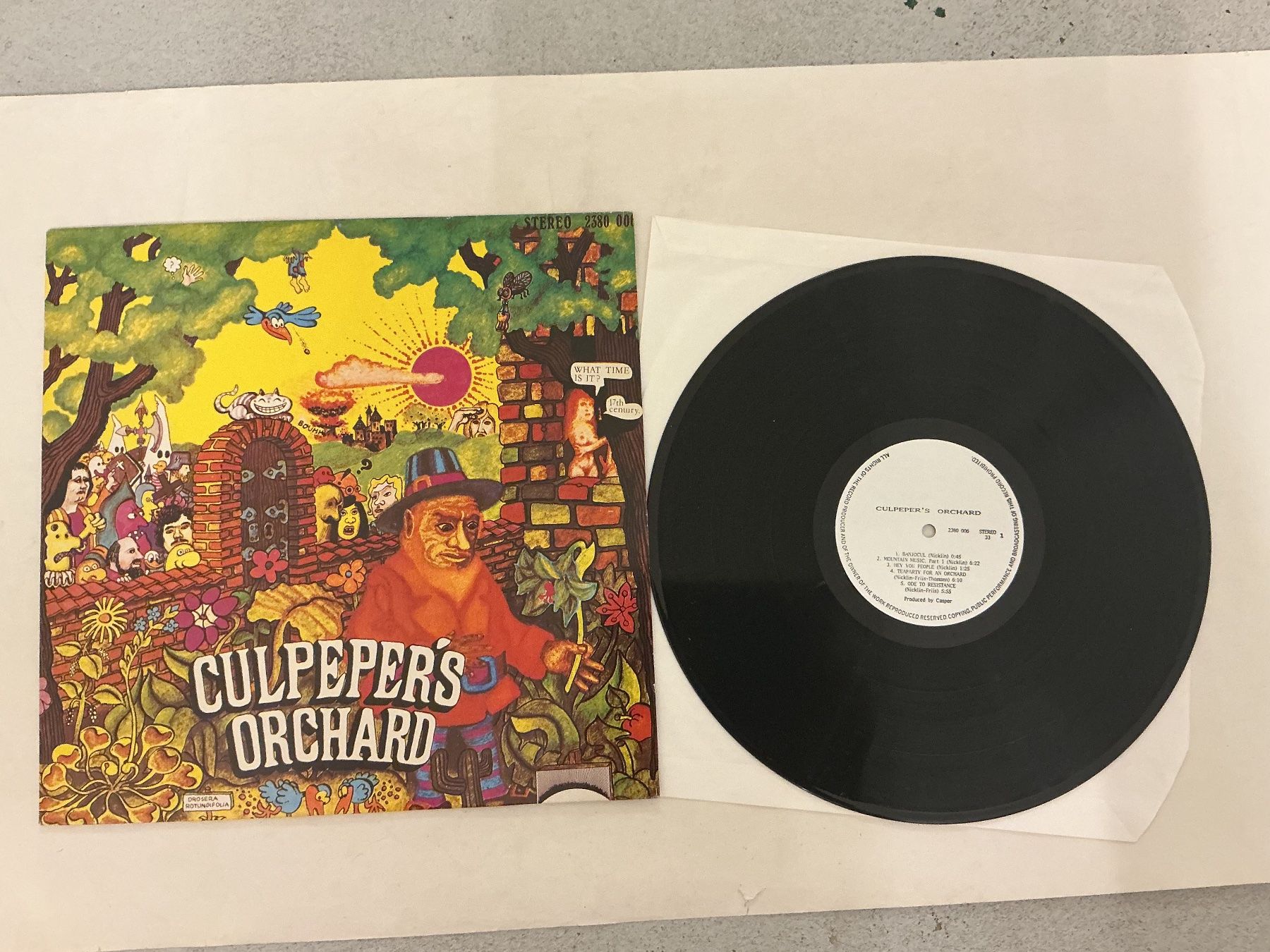 Dischi in vinile: Culpeper's Orchard LP – Usato da Winterthur venduto da Tumko-Vinyl
