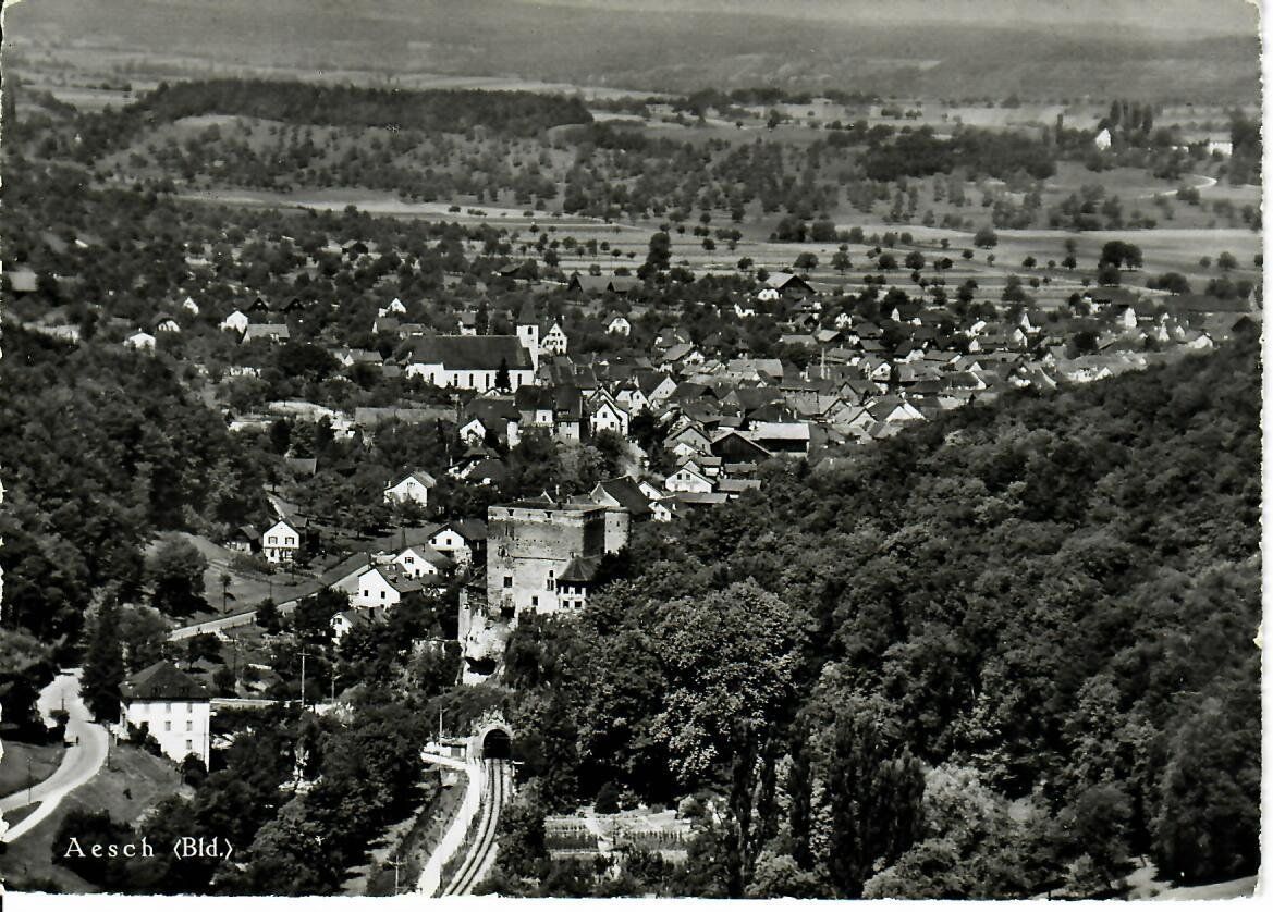 Cartoline postali: Aesch BL – Usato da Hochdorf venduto da Ziegel-16