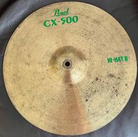 Cymbals Pearl: Ride et Hi Hat CSX-500, Made in Japan 