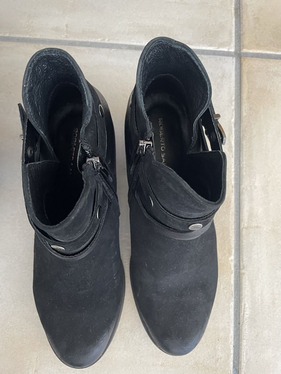 Roberto Santi Damenschuhe: Roberto Santi Leder Schwarz Gr. 37 – Neu (gemäss Beschreibung) aus HORGEN von paris007 1