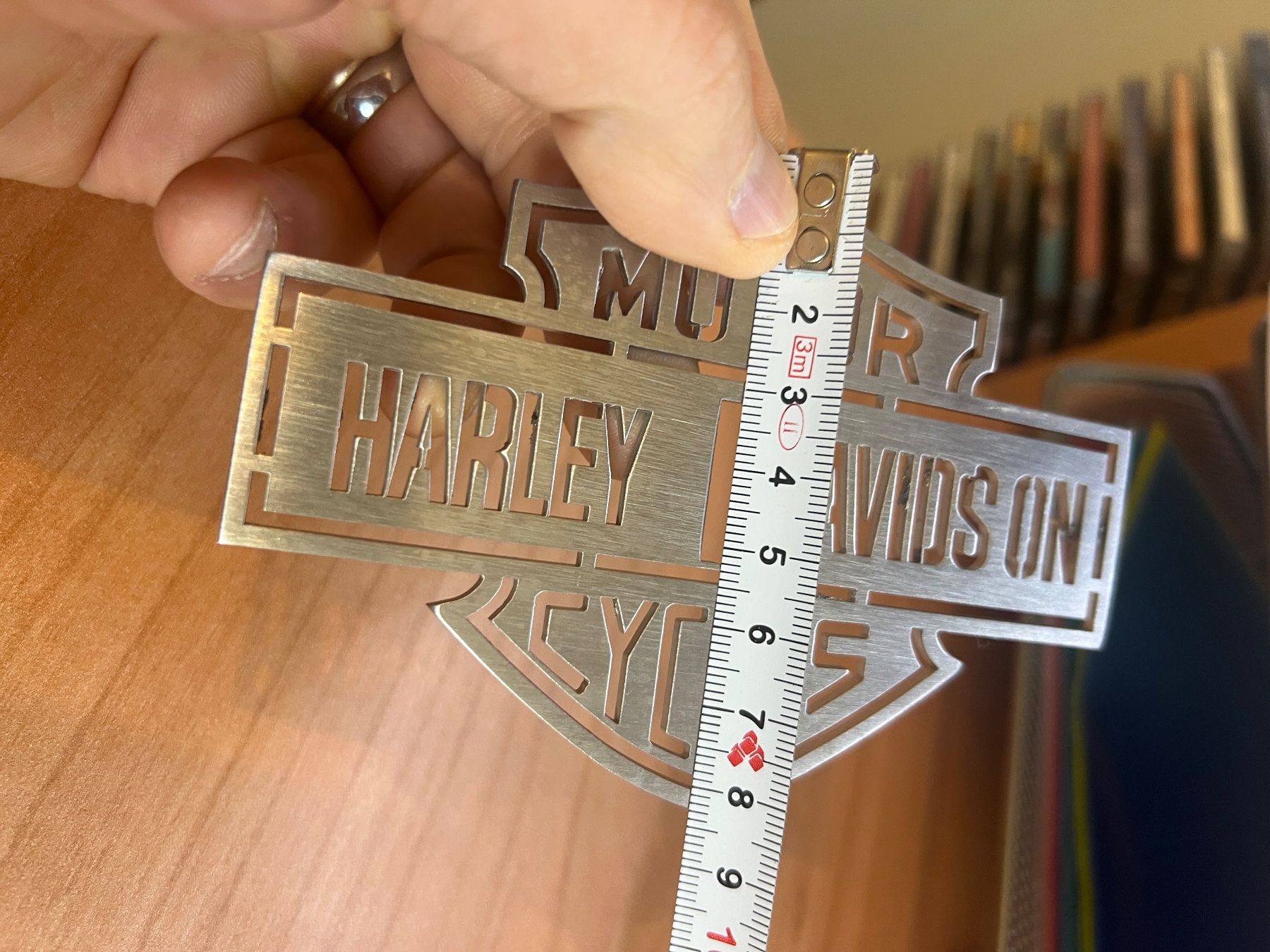 Harley-Davidson Tutti i ricambio per moto: Harley-Davidson Logo Chromnickelstahl – Nuovo (secondo la descrizione) da Oberkirch LU venduto da oiluig 4