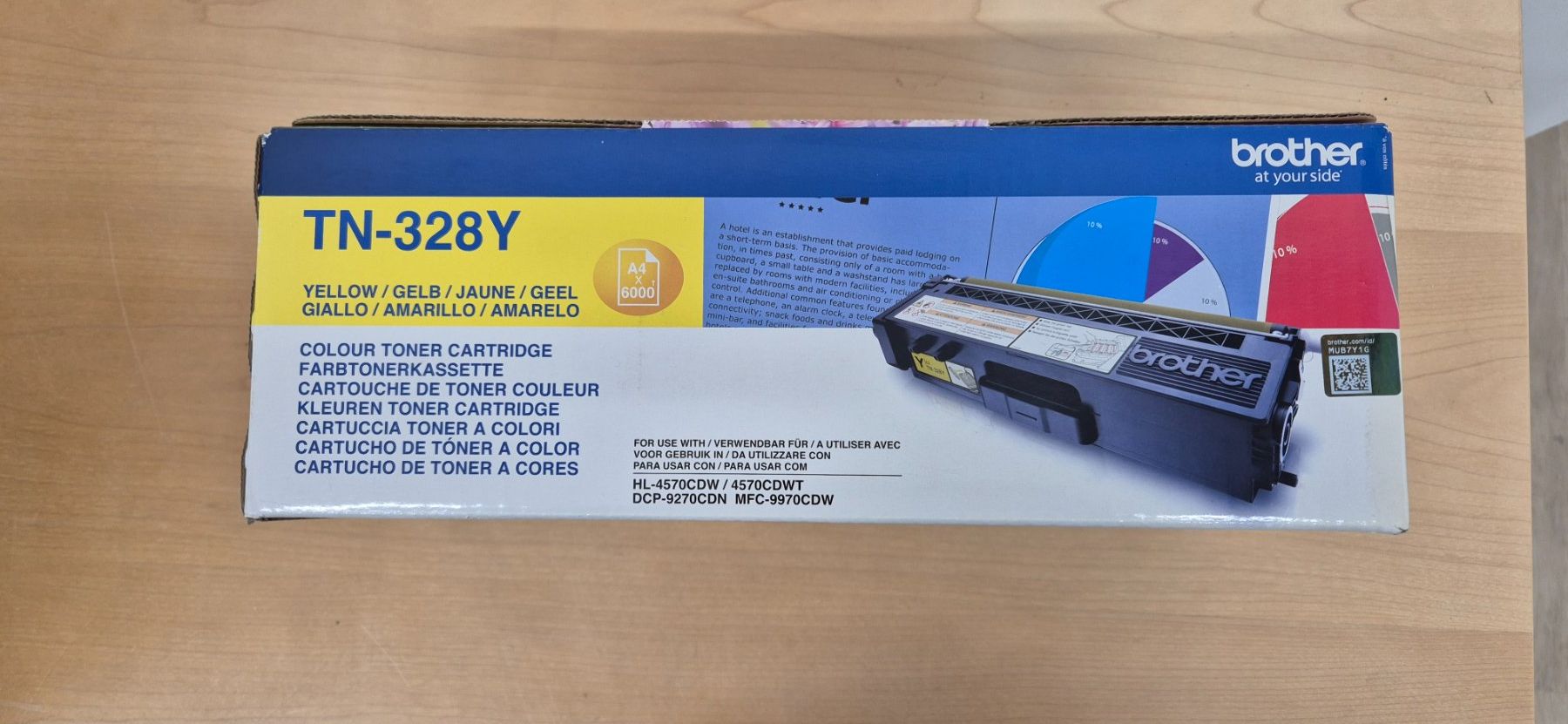 Brother Cartucce per stampanti & toner: Brother TN-328Y – Nuovo e nell'imballaggio originale da Elgg venduto da computerbrocki 1