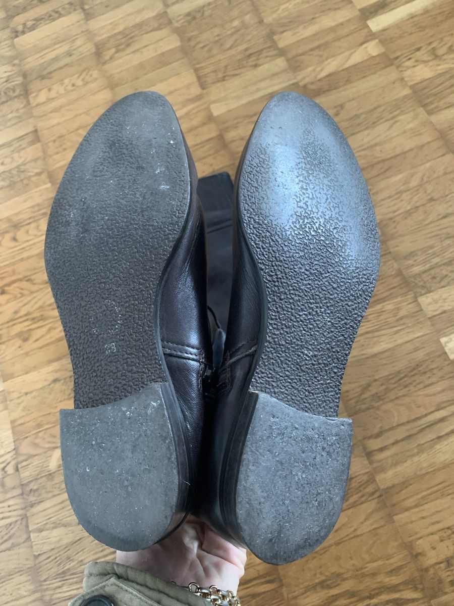 Scarpe da donna: Navy boot leder stiefel overknee – Usato da Zürich venduto da Nikuska32 2