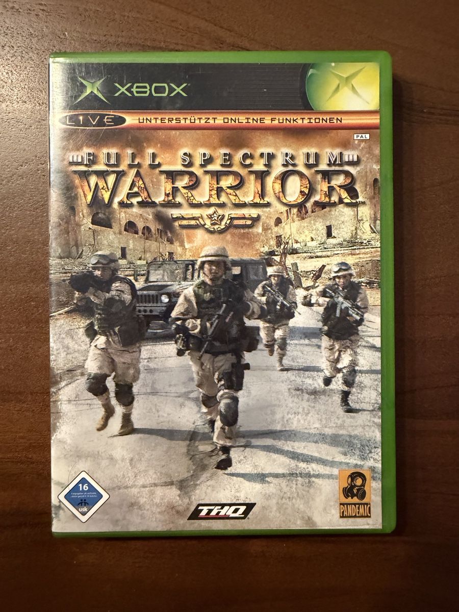 Microsoft Giochi: Full Spectrum Warrior für Xbox – Usato da Thunstetten venduto da Virus_33