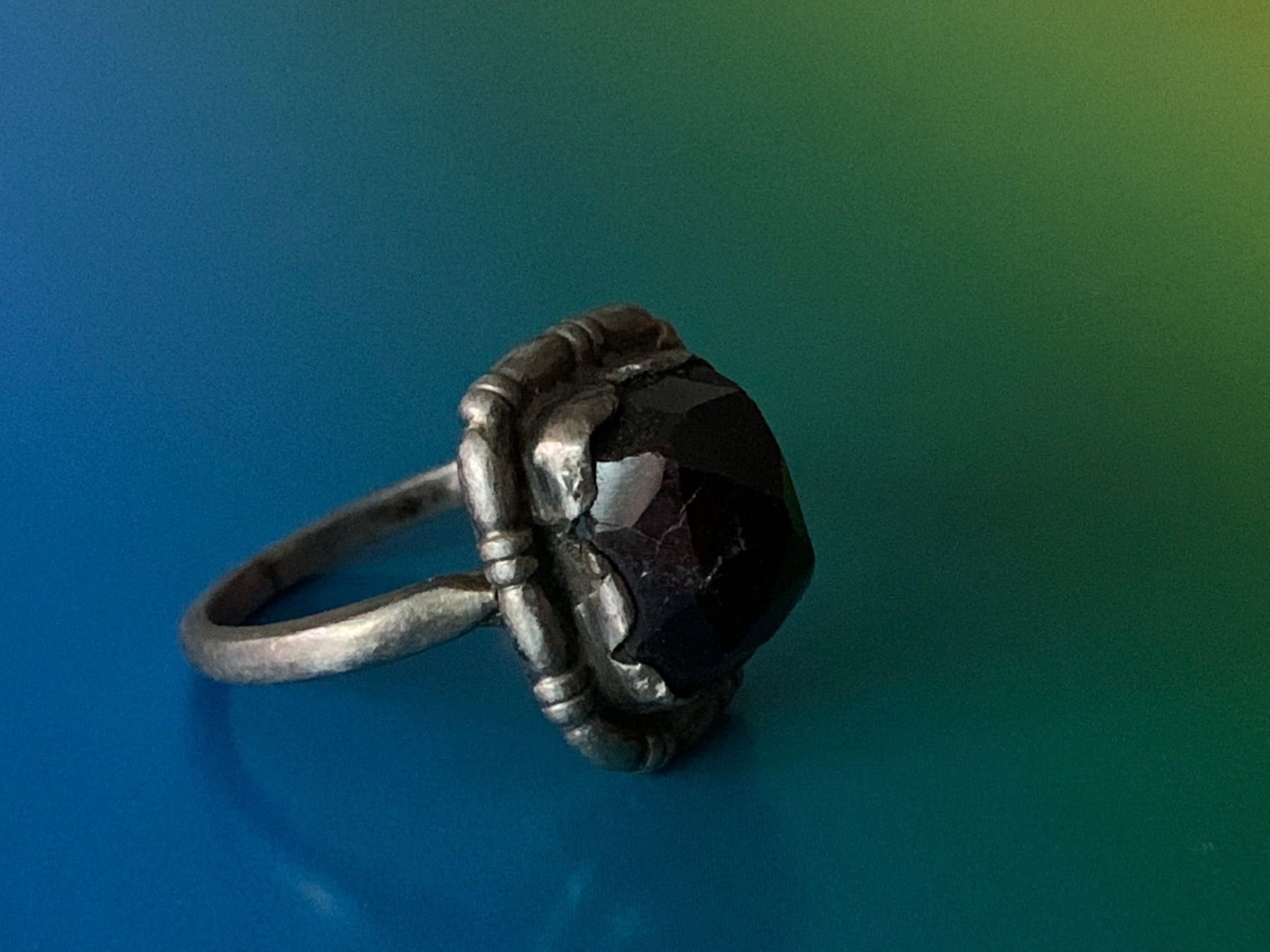 Anelli: Silberring Schnörkel Black (51.5) – Usato da Dittingen venduto da Bijoubelle 6