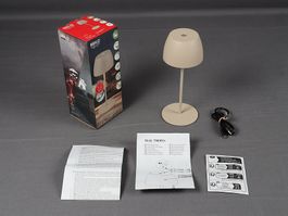 BRILO unplugged LED Akku-Tischleuchte