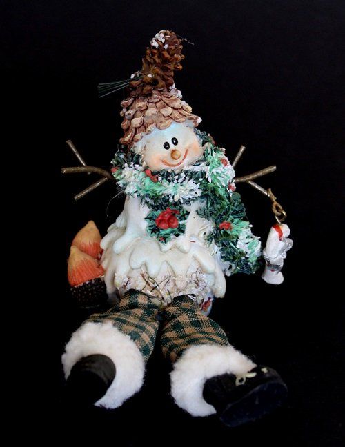 Tutte le decorazioni: Süsser Schneemann (2Stk.) – Nuovo (secondo la descrizione) da Schlatt TG venduto da kreativ-atelier 1