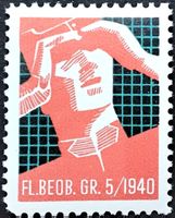 Soldatenmarke 2.WK, Flieger Beobachtungs Gr 5, Wi FlBeob 30