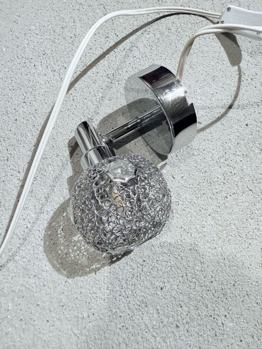 Lampade: Nachttischlampe verspielt silber – Usato da Malans GR venduto da amalie94
