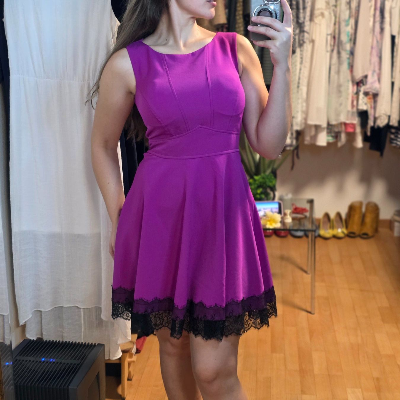 Vestiti: Fervente Kleid 38/40 mit Spitze – Usato da Wald ZH venduto da CapLux 2