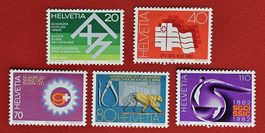 WERBEMARKEN SATZ 663 - 667 1982** POSTFRISCH