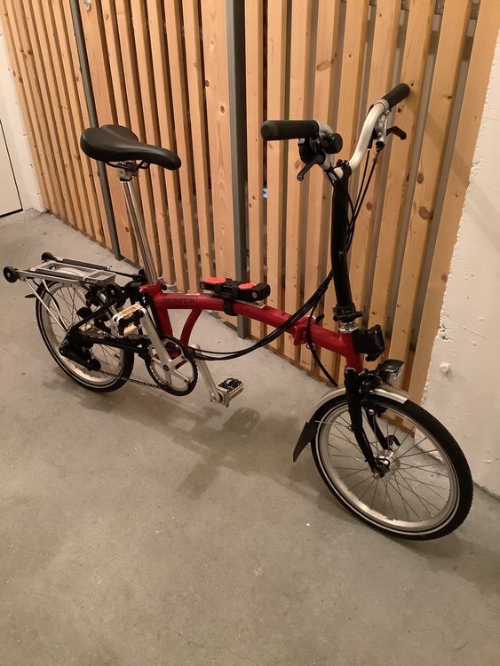 brompton faltrad aufklappen