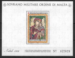 Sovrano Militare Ordine di Malta Block 5 ** 4.12.1972