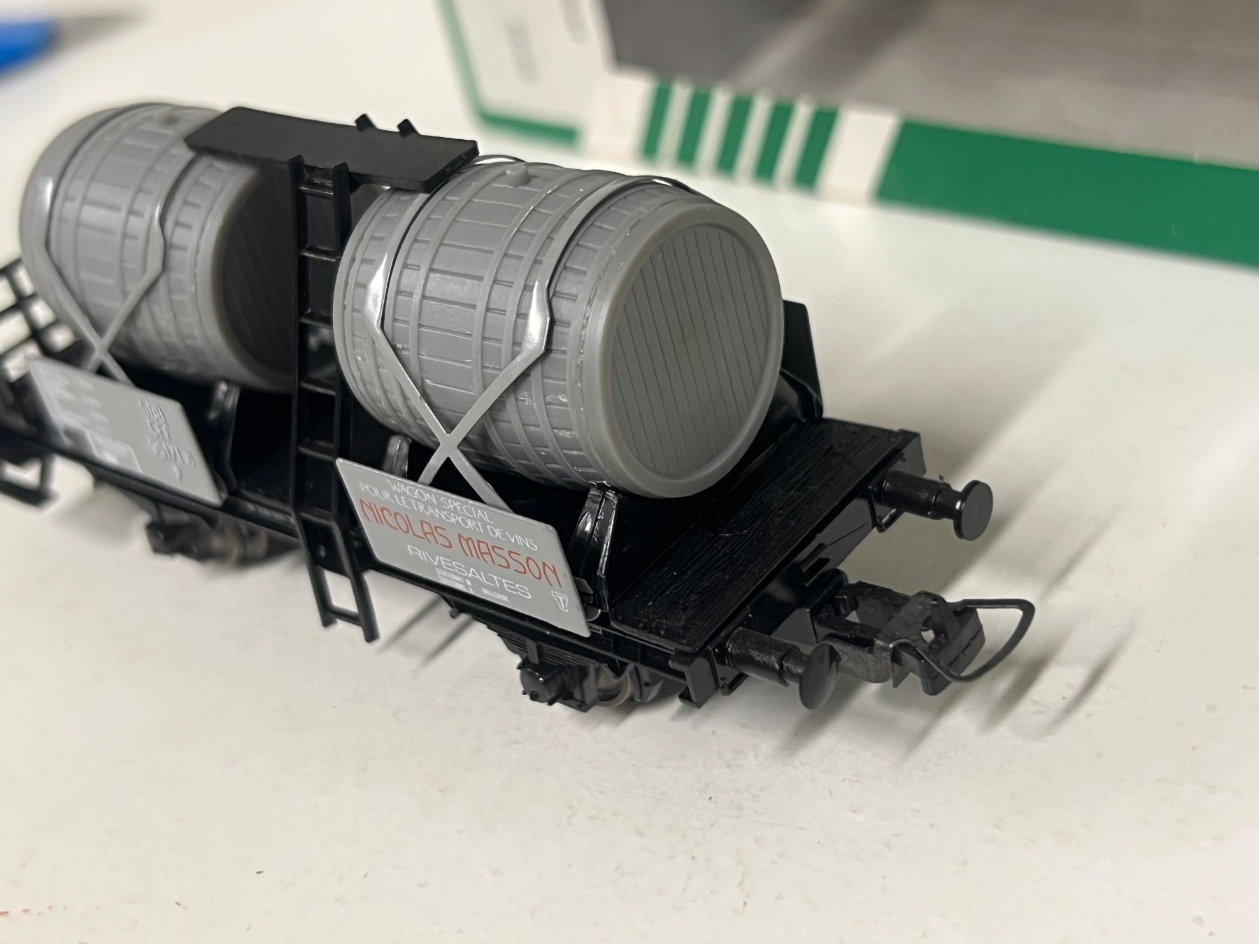Modellini di ferrovie: SACHSEN MODELLE 16016 SBB  Weinfasswagen MASSON H0 DC – Nuovo (secondo la descrizione) da Geroldswil venduto da TopTrain54 2