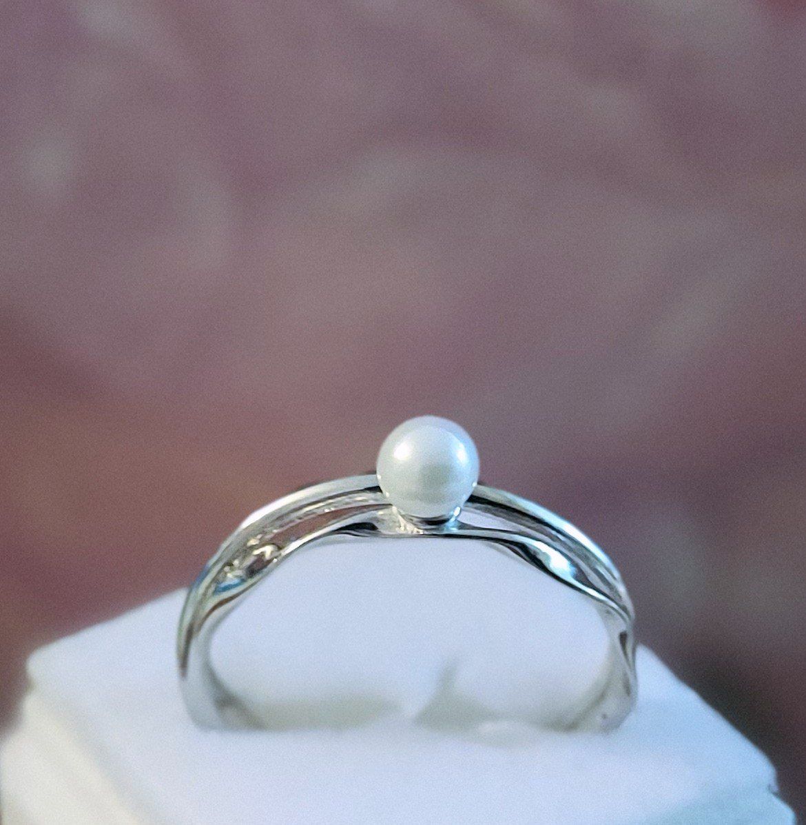 Anelli: 925 Silber Ring mit Perle – Nuovo (secondo la descrizione) da Ettenhausen TG venduto da CH2300